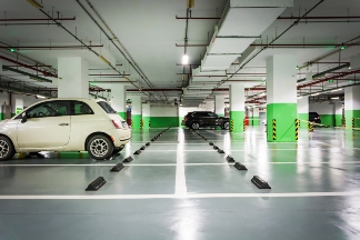 Electric Car Parking at Al Barka Heights